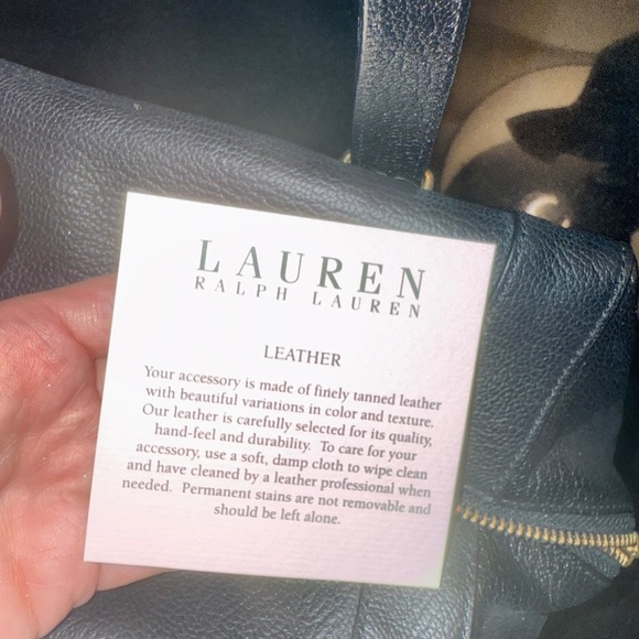 Lauren Ralph Lauren Rectangular cube satchel - Picture 11 of 15